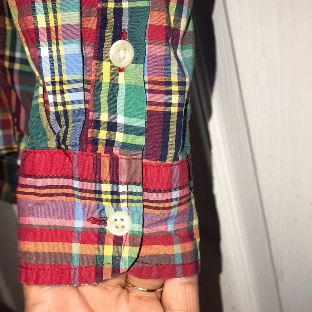 Unisex Ralph Lauren Plaid Shirt